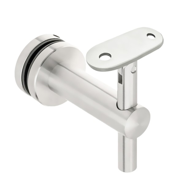 CHBF737, Adjustable Glass Mount  Handrail Bracket for Square Tube